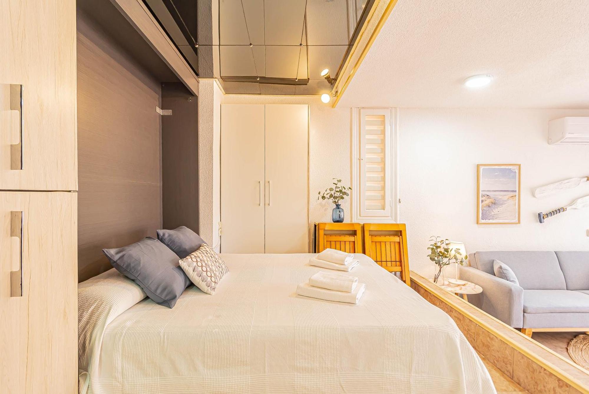 La Pecera - La Manga Del Mar Menor - Edificio Monaco - Kilometro 7 - Cama Plegable Y Sofa-Cama Apartment Exterior photo