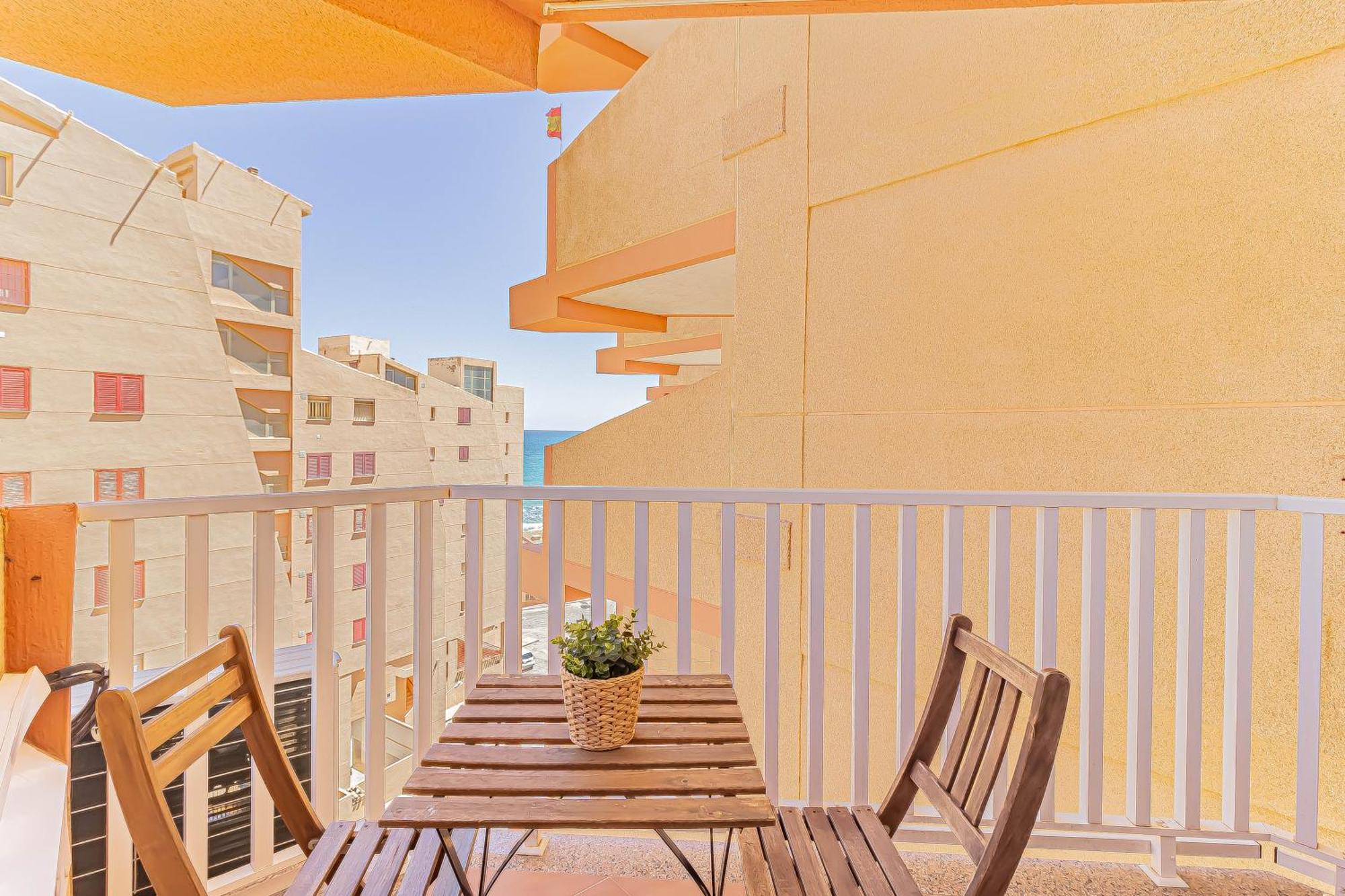 La Pecera - La Manga Del Mar Menor - Edificio Monaco - Kilometro 7 - Cama Plegable Y Sofa-Cama Apartment Exterior photo