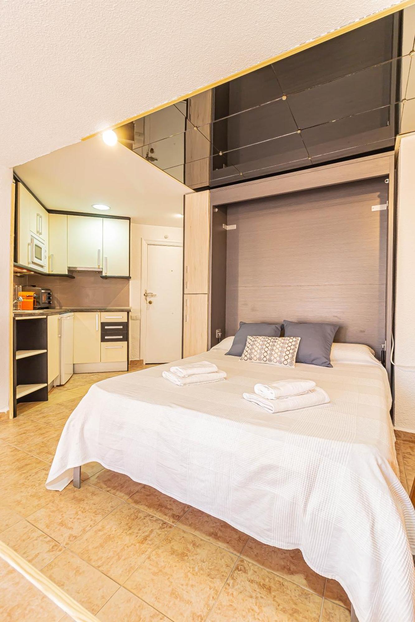 La Pecera - La Manga Del Mar Menor - Edificio Monaco - Kilometro 7 - Cama Plegable Y Sofa-Cama Apartment Exterior photo