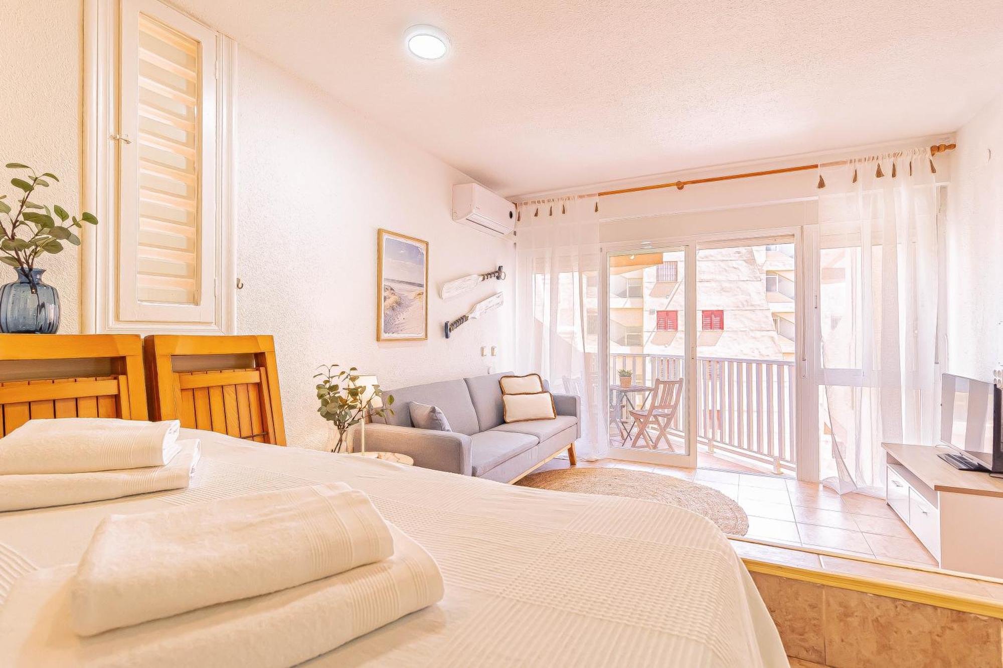 La Pecera - La Manga Del Mar Menor - Edificio Monaco - Kilometro 7 - Cama Plegable Y Sofa-Cama Apartment Exterior photo